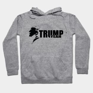 Trump Yeah Black Hoodie